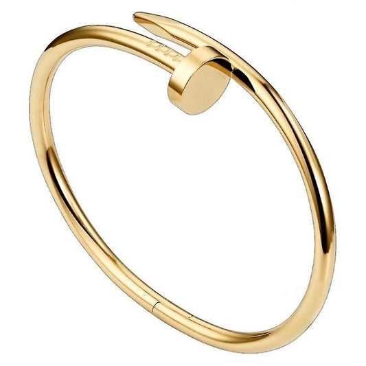 Spijker Armband Goud